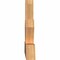 Ekena Millwork Saratoga Smooth Timber Gable Bracket, Western Red Cedar, 72"W x 24"H x 3 1/2"D x 5 1/2"F, 8/12 Pitch GBW072X24X0406SAR00SWR - alternate 5